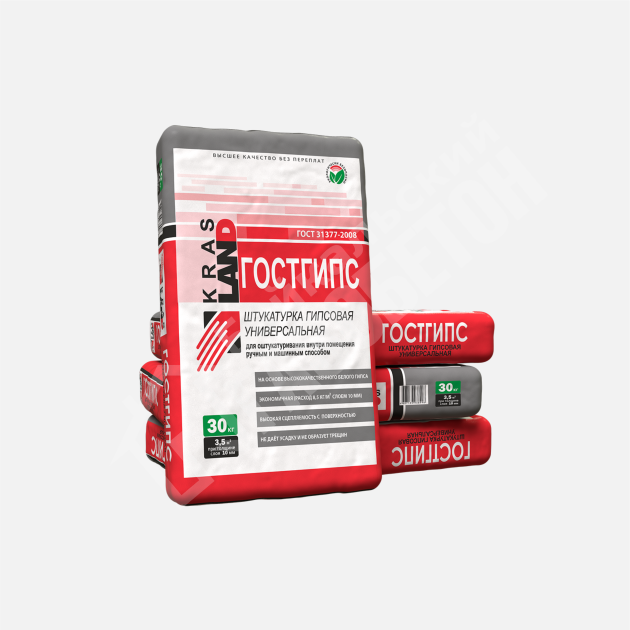 картинка Штукатурка внутренняя Гостгипс