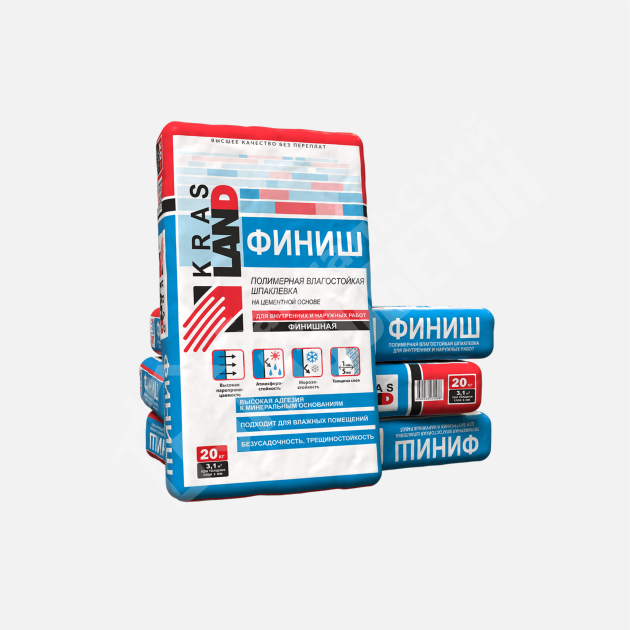 картинка Шпаклевка наружная Финиш